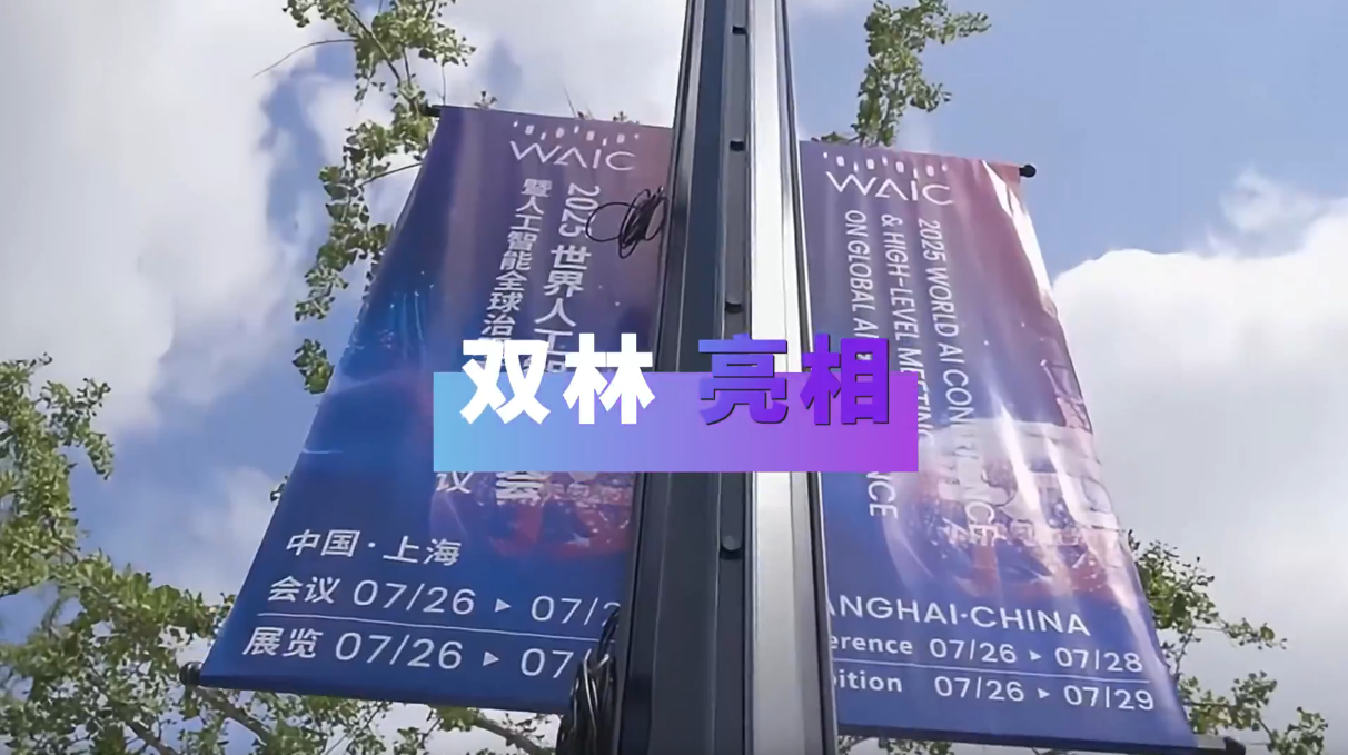 双林亮相2025世界人工智能大会